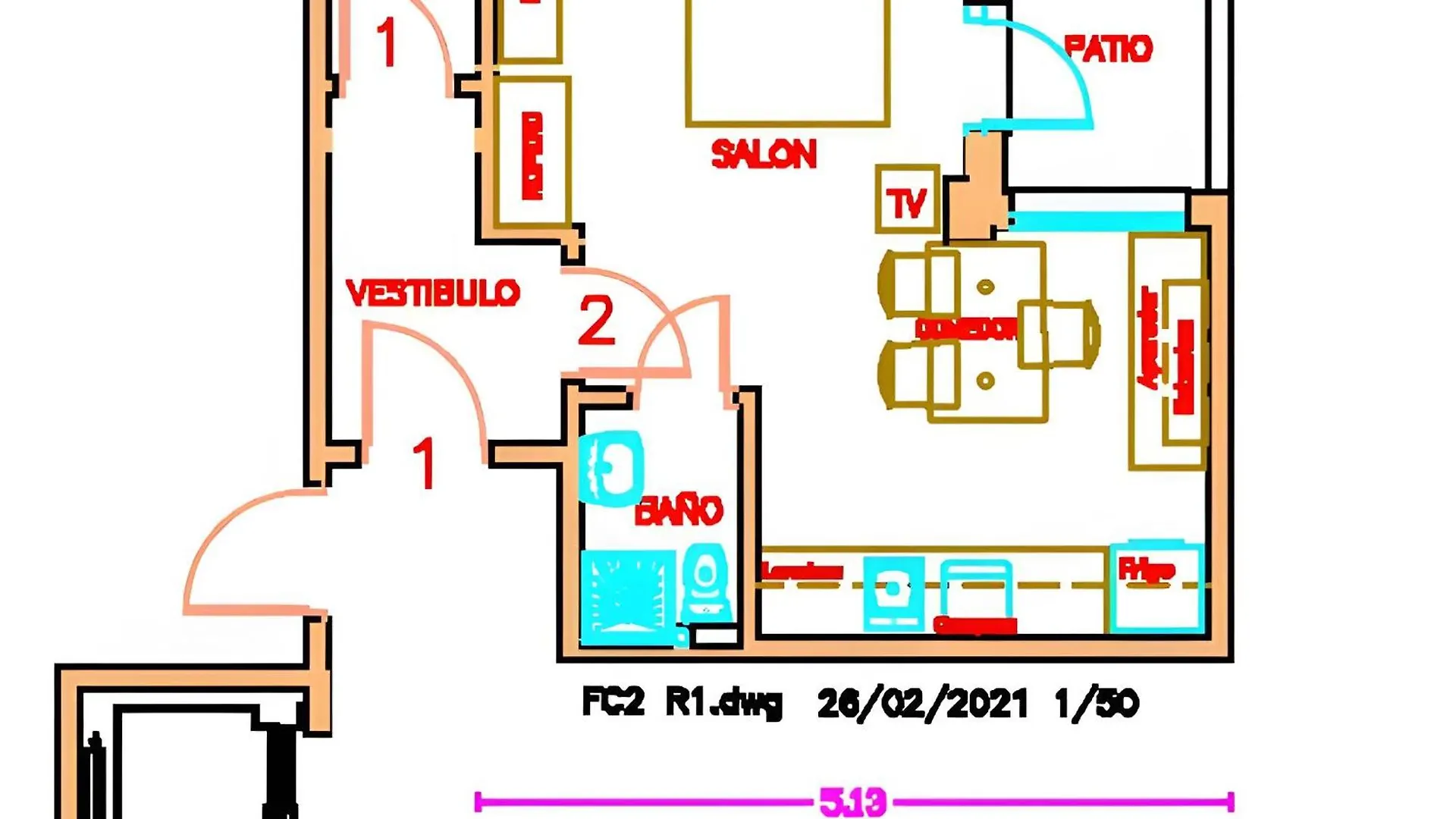 Small Apartment In Malaga-Beach 0*, Malaga